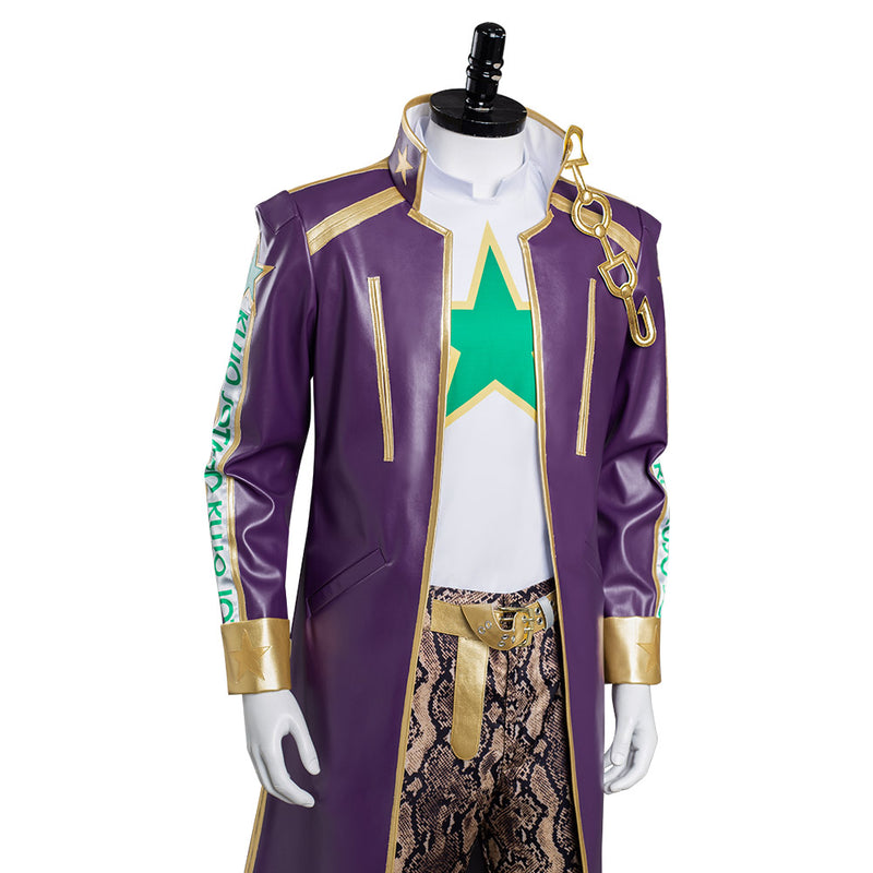 Jotaro Pants Coat Outfits Halloween Carnival Suit Cosplay Costume