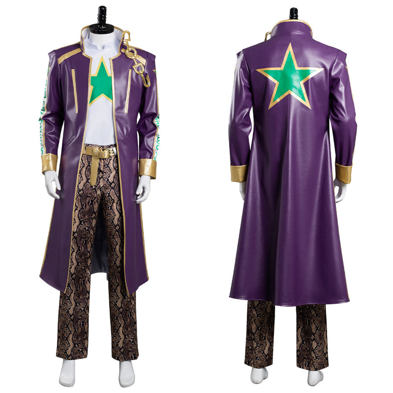 Jotaro Pants Coat Outfits Halloween Carnival Suit Cosplay Costume