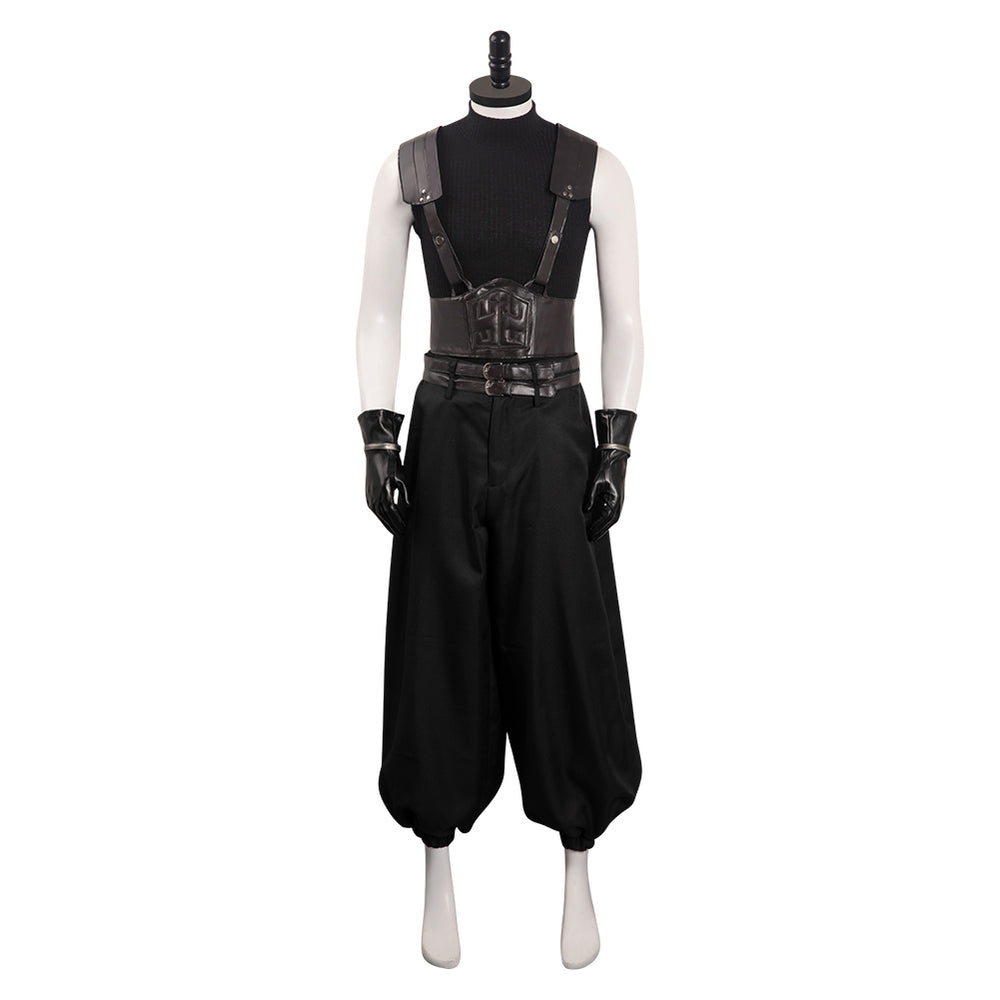 Crisis Core - FF VII Reunion- Zack Cosplay Costume Outfits
