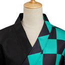 Kamado Tanjirou Summer Kimono Outfits Halloween Carnival Suit