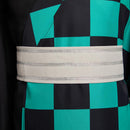 Kamado Tanjirou Summer Kimono Outfits Halloween Carnival Suit