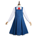 Anya Forger Cosplay Costume Blue Dress Outfits Halloween Carnival Suit For Woman