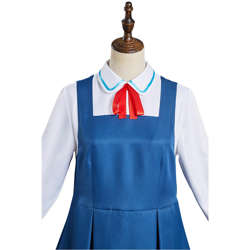 Anya Forger Cosplay Costume Blue Dress Outfits Halloween Carnival Suit For Woman