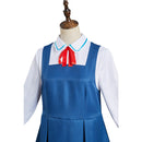 Anya Forger Cosplay Costume Blue Dress Outfits Halloween Carnival Suit For Woman