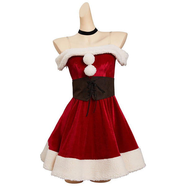 My Dress-Up Darling Kitagawa Marin Christmas Dress Hat Accessories Cosplay Costume Outfits
