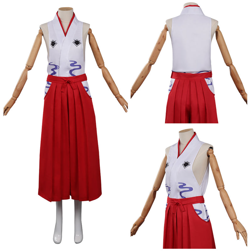 One Piece Yamato Cosplay Costume Kendo Hakama Outfits