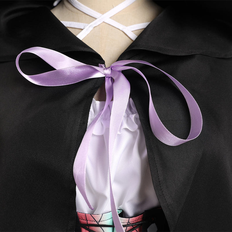 Kochou Shinobu Cosplay Costume Wizard Dress Cloak Outfits Halloween Carnival Suit