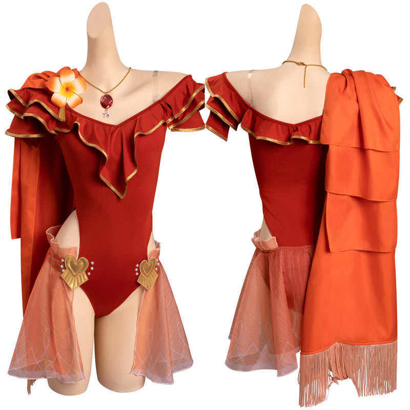 Fire Emblem Heroes Edelgard·Von·Fresberg Cosplay Costume Jumpsuit Cloak Swimsuit Outfits Halloween Carnival Suit