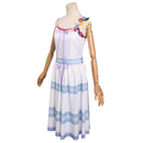 Crisis Core - FFVII - Reunion Aerith Gainsborough Cosplay Costume Outfits Halloween Carnival Suit