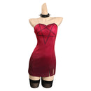 Helluva Boss - Loona Cosplay Costume Dress Accessories Outfits Halloween Carnival Suit