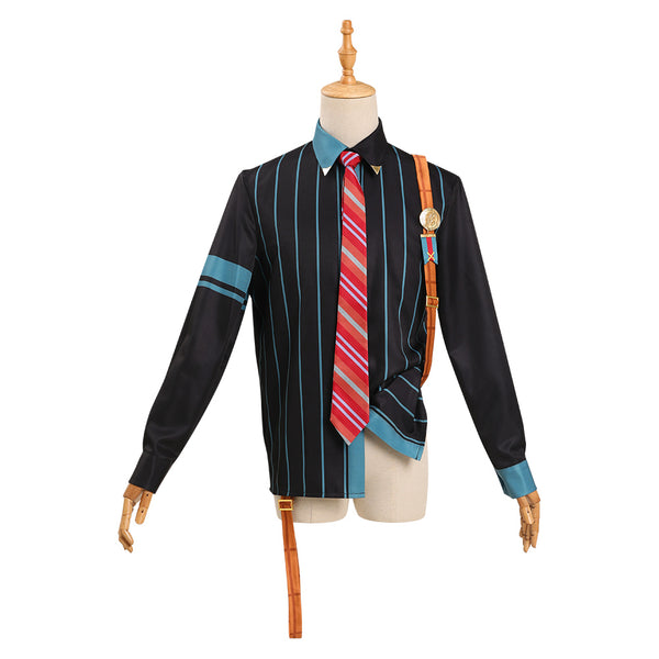 Ensemble Stars - Amagi Hiiro  Cosplay Costume Shirt Necktie Belt Outfits  Halloween Carnival Suit