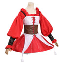 OCHACO URARAKA  Cosplay Costume Red Dress Outfits Halloween Carnival Suit