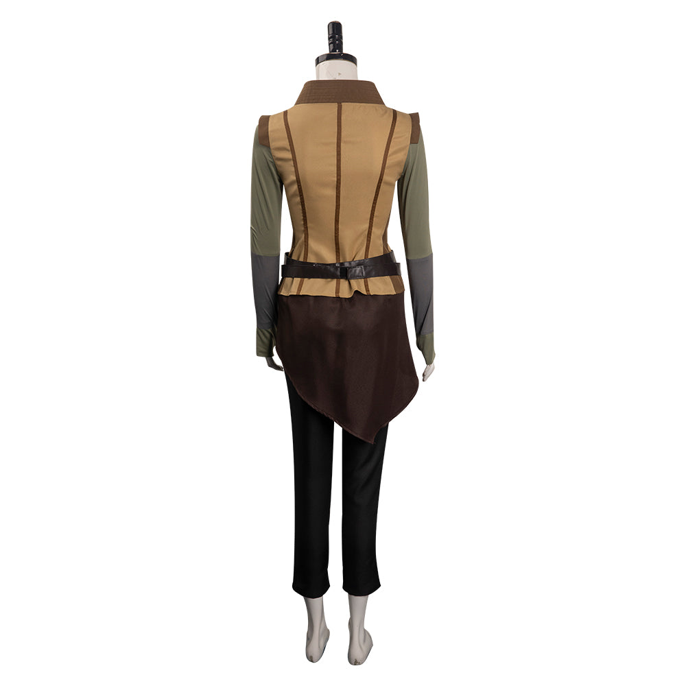 Andor Season 2 Bix Caleen Women Brown Coat Cosplay Costume Outfits Halloween Carnival Suit