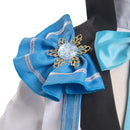 Genshin Impact Eula Original Design Cosplay Costume Dress Outfits Halloween Carnival Suit