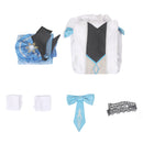 Genshin Impact Eula Original Design Cosplay Costume Dress Outfits Halloween Carnival Suit