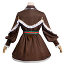 Genshin Impact Original Design Zhongli Chrismas Dress Cosplay Costume