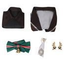Genshin Impact Original Design Zhongli Chrismas Dress Cosplay Costume