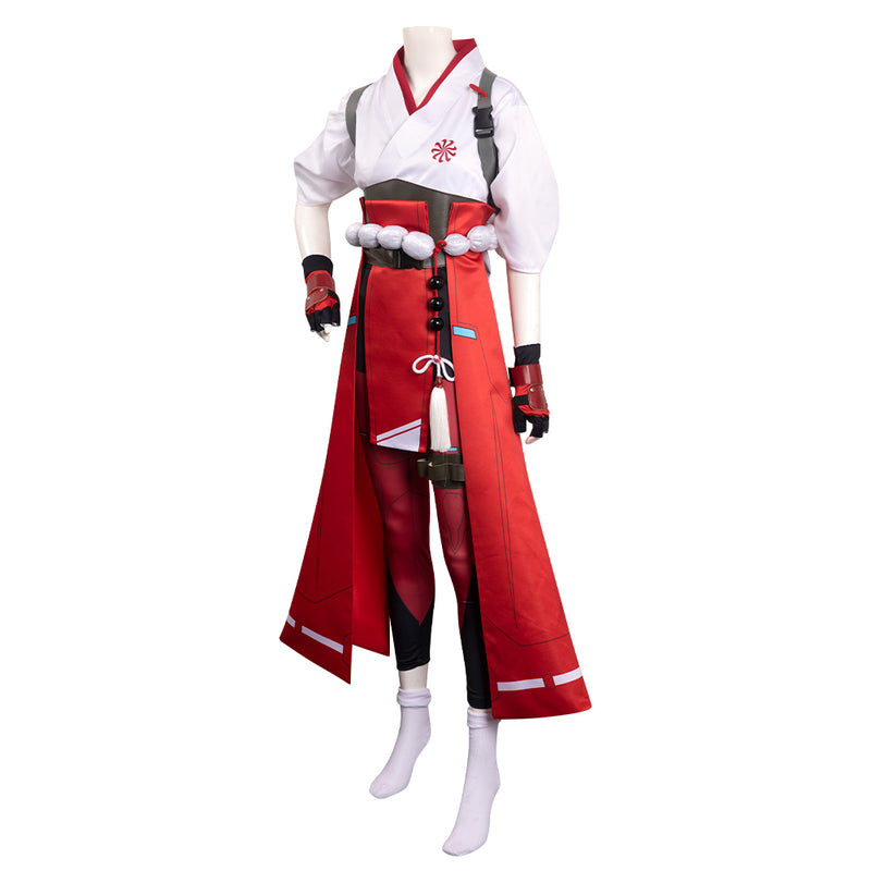 Overwatch 2 - OW Kiriko Cosplay Costume  Outfits Halloween Carnival Suit