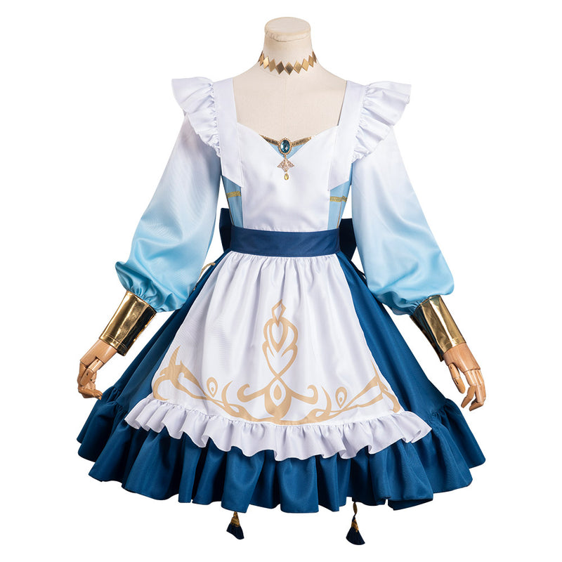 Genshin Impact-Nilou Original Design Cosplay Costume Maid Dress Outfits Halloween Carnival Suit