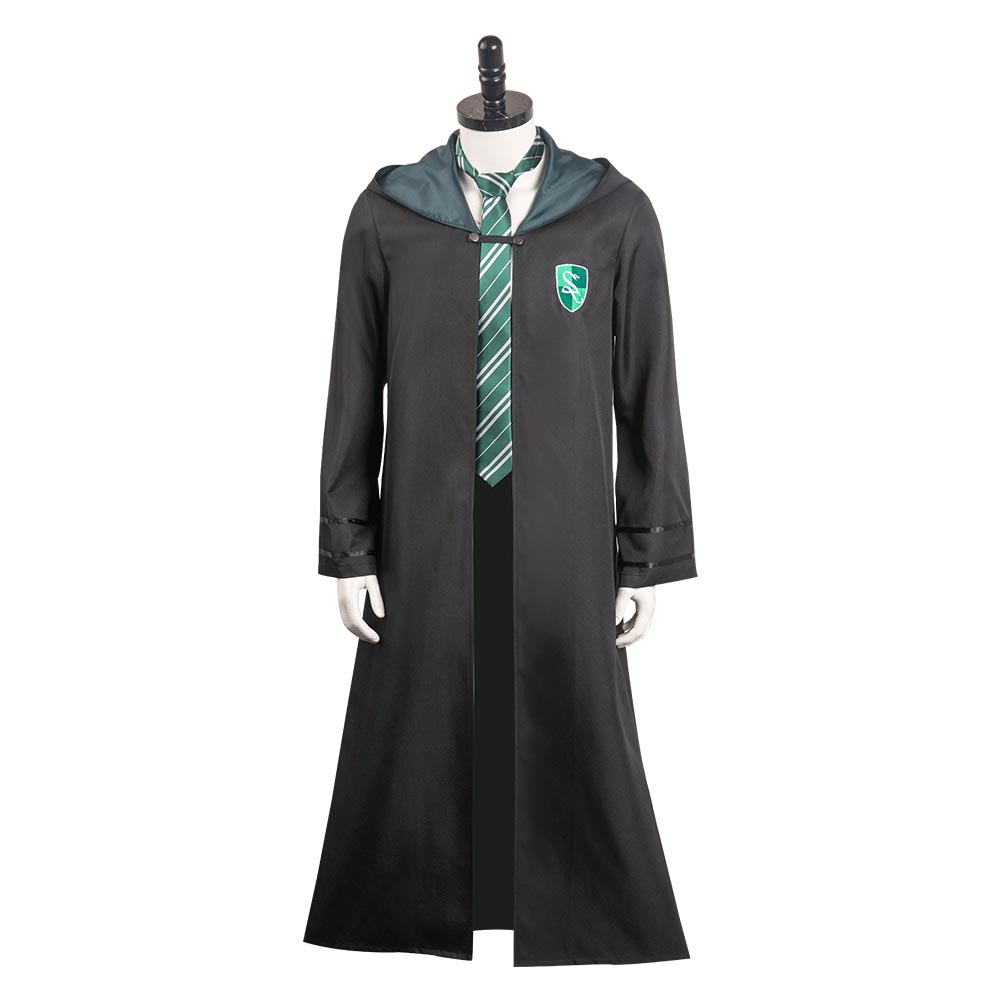 Harry Potter Classic Slytherin Robe Black & Green
