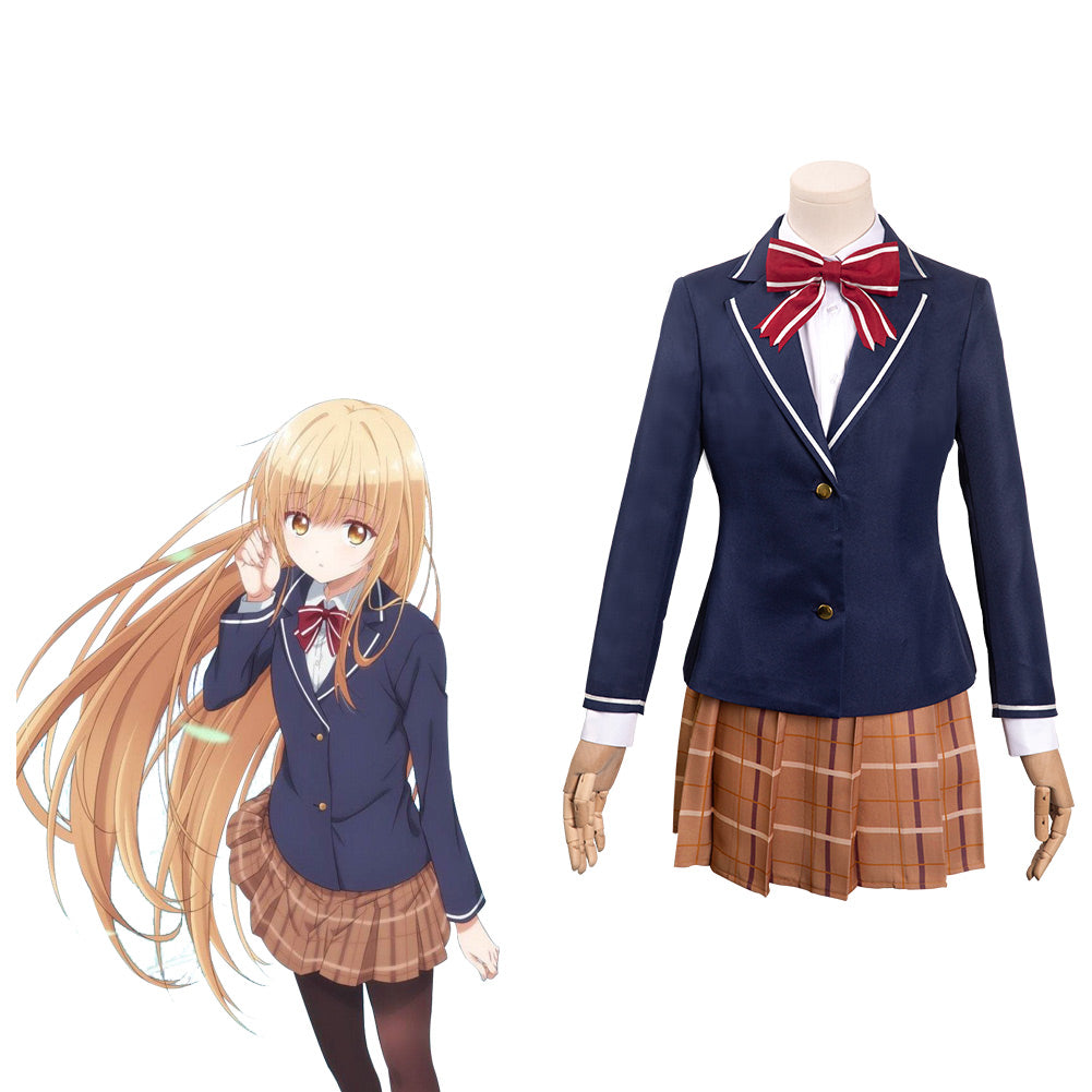 The Angel Next Door Spoils Me Rotten Mahiru Shiina School Uniform Cosplay  Costume