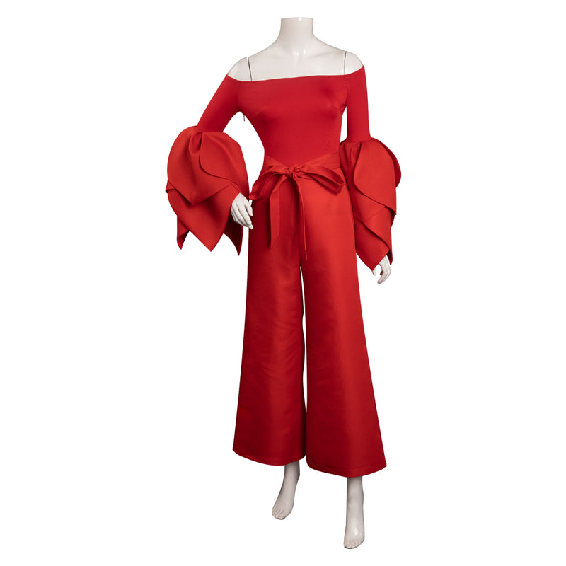 Falling for Christmas - Sierra Cosplay Costume Jumpsuit Belt Outfits Halloween Carnival Suit Falling for Christmas - Sierra Cosplay Costume Jumpsuit Belt Outfits Halloween Carnival Suit