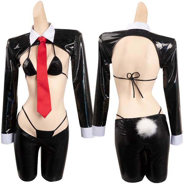 Bunny Girl Black Suit Cosplay Costume Sexy Costume Outfits Halloween Carnival Suit