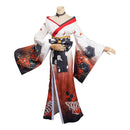Hyakkiyakou‘s Shutendoji Makima Cosplay Costume Kimono Outfits Halloween Carnival Party Suit
