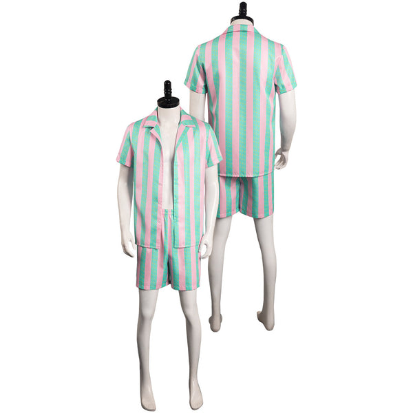 2023 Barbie Movie Ken Beachwear Outfits Halloween Carnival Suit Cosplay Costume