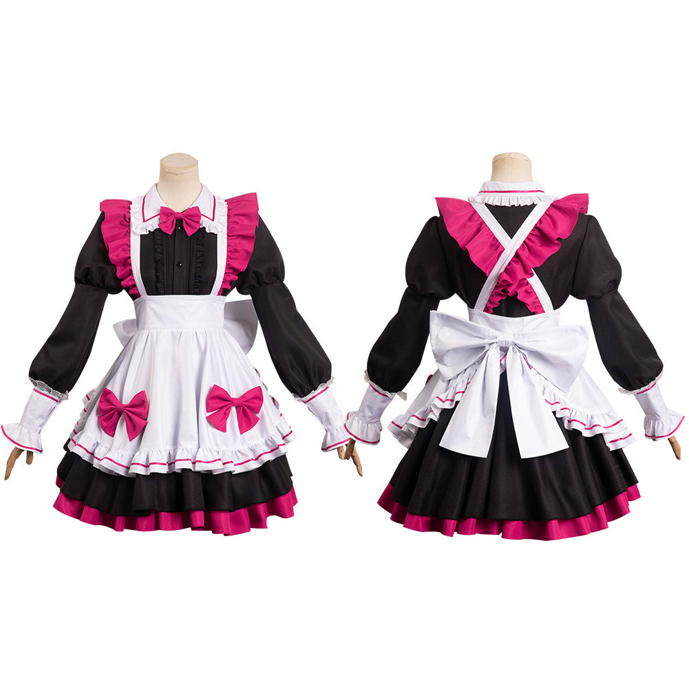 OSHI NO KO Hoshino Rubii Maid Dress Outfits Halloween Carnival Cosplay