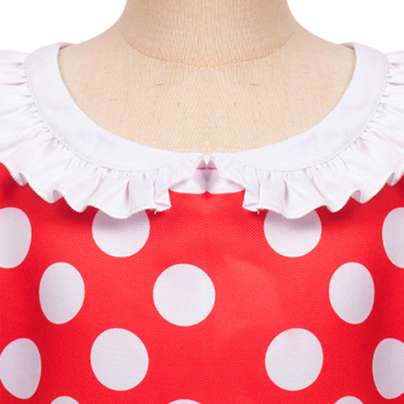 Polka Dots Kids Children Cosplay Costume Outfits Halloween Carnival Party Suit