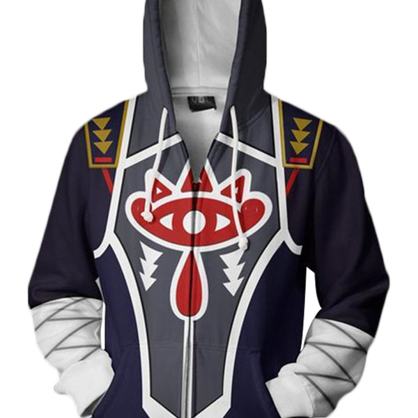 Modetrail Stealth Set Link Zip Hoodie Costume, The Legend of Zelda Costume S-5XL US Size, Gift For Him