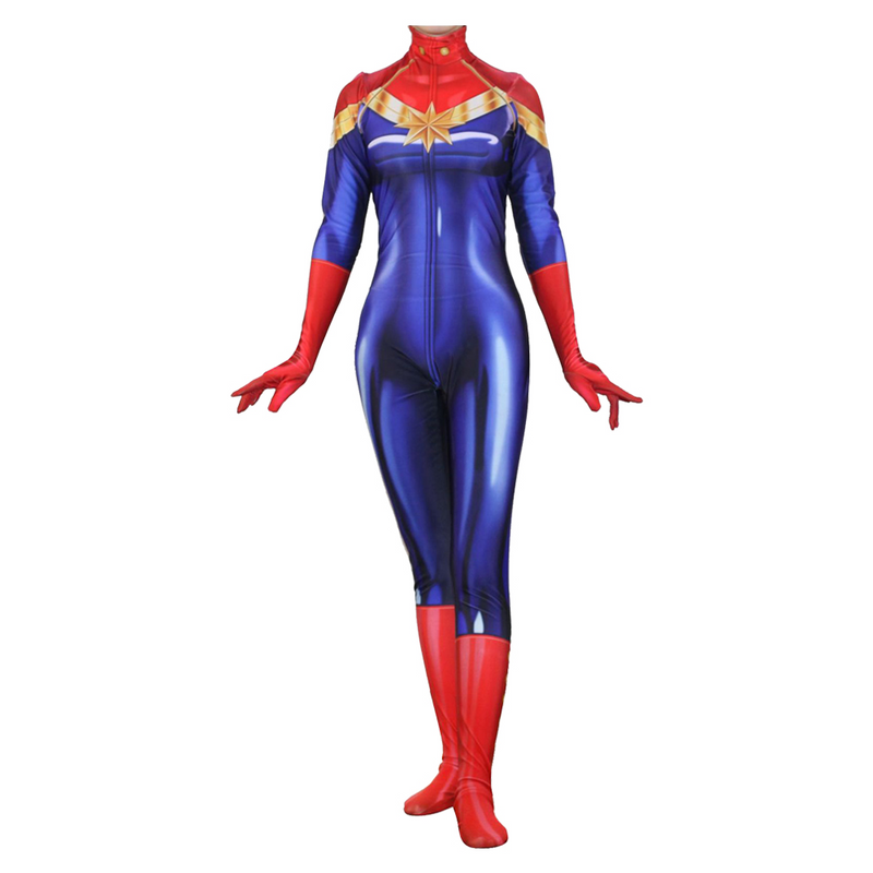 Captain Jumpsuit Outfits Halloween Cosplay Costume