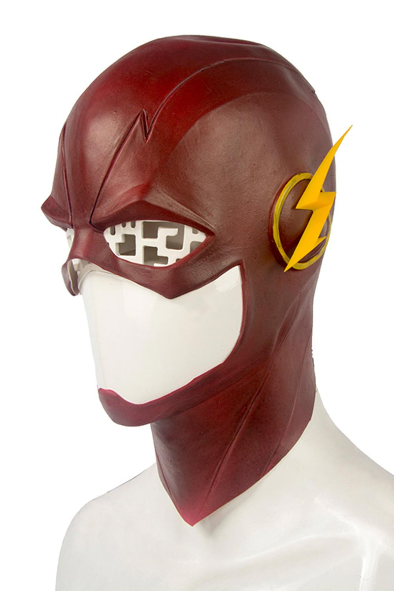The Flash Season 4 Barry Allen Flash Outfit jumpsuit uniform Cosplay Costume+shoes whole set