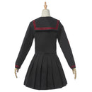 Nezuko Kamado Sailor Uniform Female Girls Cosplay Costume