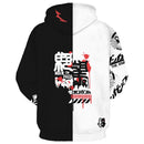 Unisex Danganronpa Hoodies Trigger Happy Havoc Monokuma Pullover Sweatshirts