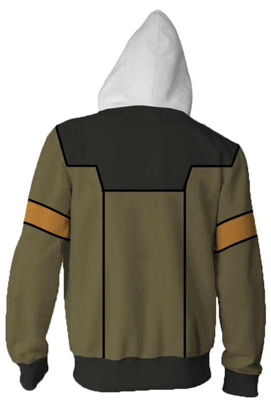 Voltron:Legendary Defender Hoodie Lance 3D Zip Up Sweatshirt Unisex