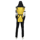 Mortal Kombat 11 Scorpion Hanzo Hasashi Male Cosplay Costume