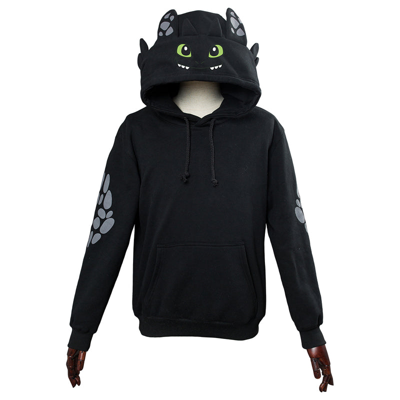 Unisex How to Train Your Dragon Toothless Cosplay Hoodie 3D Printed Sweatshirt Men Women Casual Pullover Streetwear