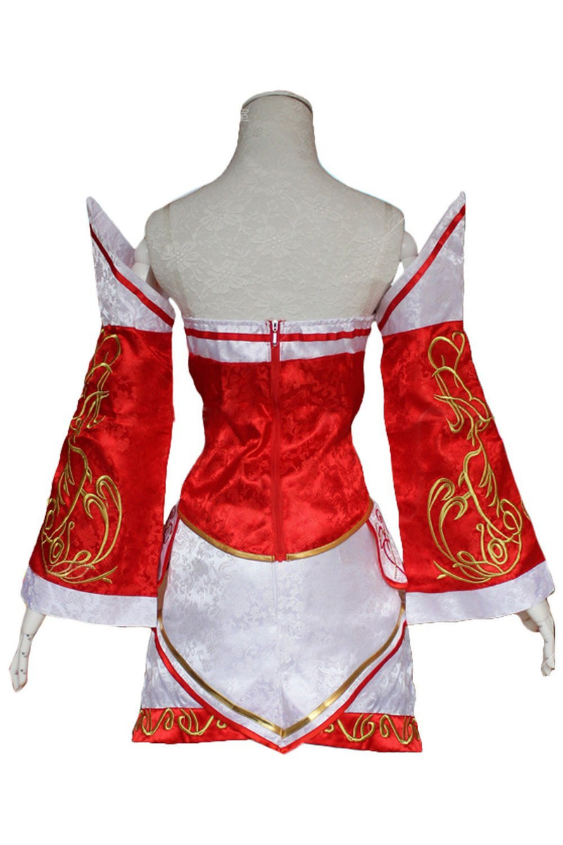 LOL League of legends Ahri The Nine-Tailed Fox Classic Outfit Cosplay Costume