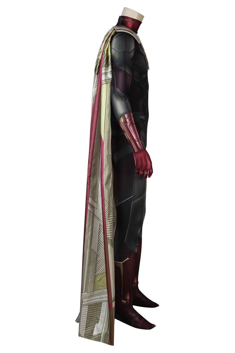 Avengers Infinity War Vision Outfit Superhero Halloween Cosplay Costume