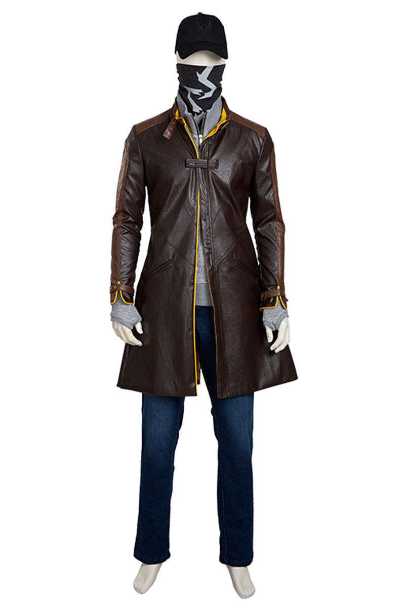 Watch Dog Aiden Pearce Outfit Cosplay Costume