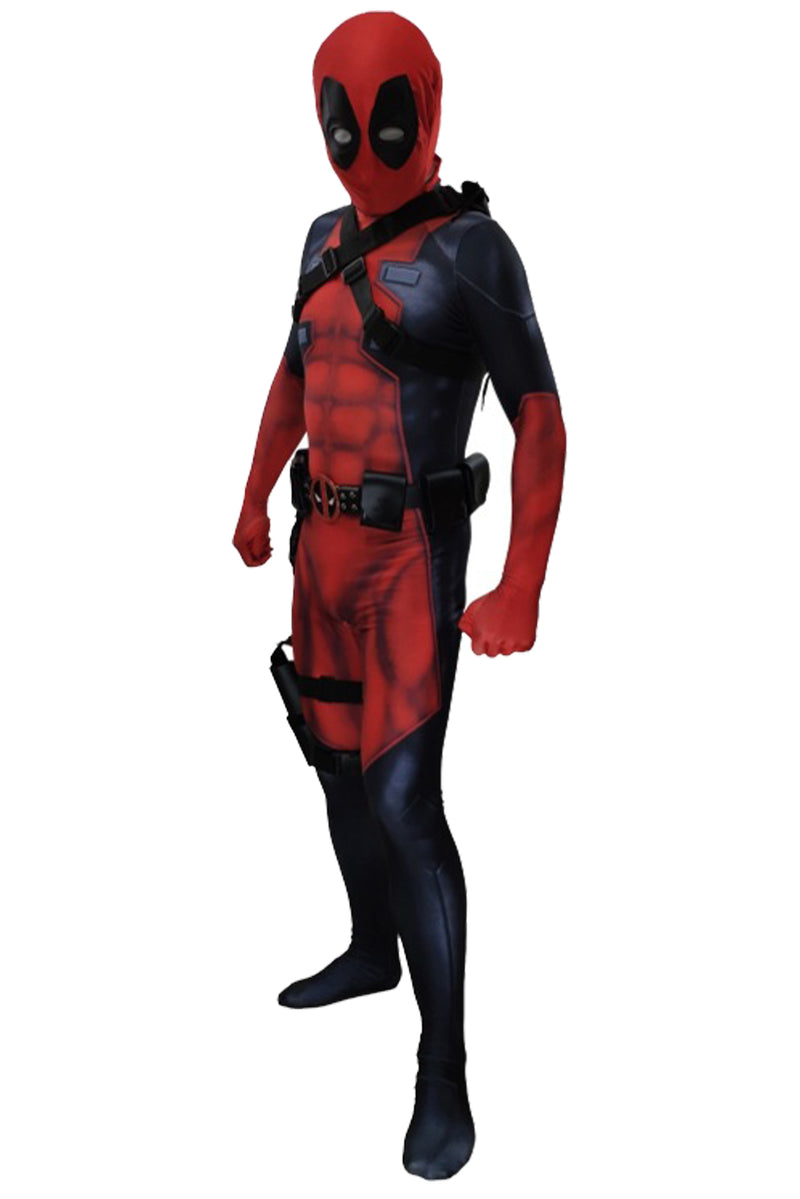 Deadpool Wade Wilson Outfit Suit Costume For Kids Adults