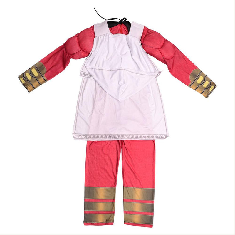 2019 Shazam Billy Batson Cosplay Costume For Kids Boys Toddler