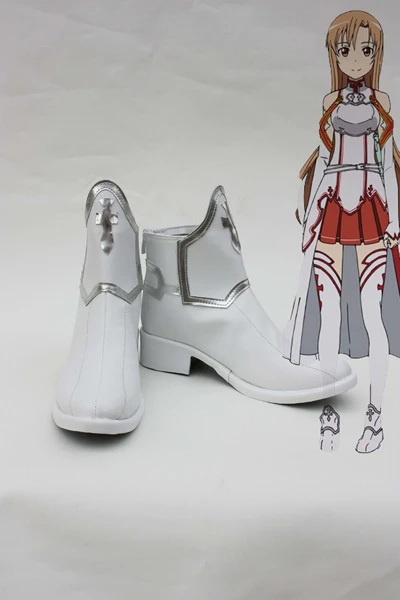 Asuna Cosplay Shoes Boots Custom made