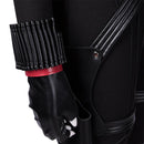 Women Black W Jumpsuit Outfits Halloween Cosplay Costume