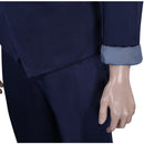 Men Cowboy Blue Outfits Halloween Carnival Suit Cosplay Costume