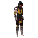 Mortal Kombat 11 Scorpion Outfit Halloween Carnival Suit Cosplay Costume