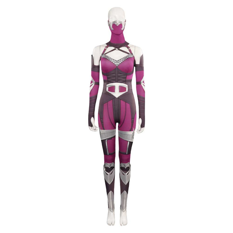 Mortal Kombat Milenna Female Outfits Halloween Carnival Cosplay Costume