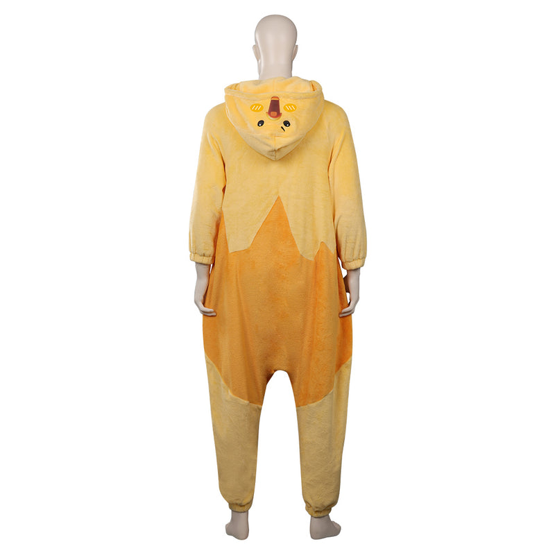 Gudetama: An Eggcellent Adventure Cosplay Costume Jumpsuit Sleepwear Onesies Pajamas Outfits